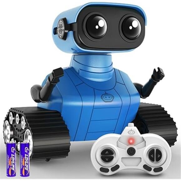 Robot Toys for Boys Girls, Rechargeable Remote Control Emo Robots - Picture 7 of 7